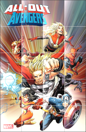 All-Out Avengers #1 Folded Promo Poster