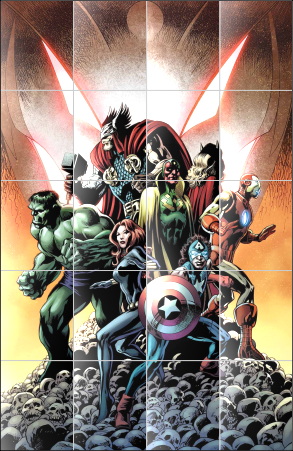 Avengers Forever Folded Promo Poster