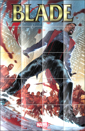 Blade #1 Folded Promo Poster