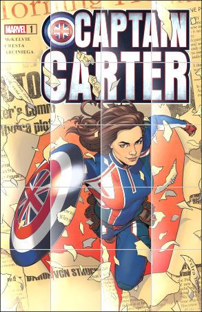Captain Carter #1 Folded Promo Poster