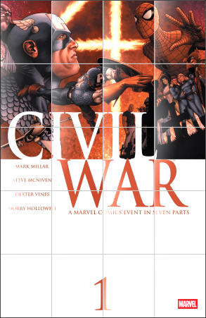 Civil War #1 Facsimile Folded Promo Poster
