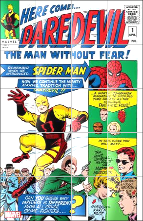 Daredevil #1 Facsimile Folded Promo Poster