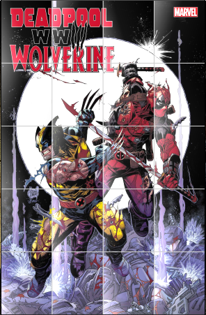 Deadpool Wolverine World War III #1 Folded Promo Poster