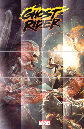 Ghost Rider #10 Folded Promo Poster