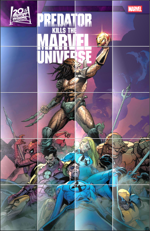 Predator Kills the Marvel Universe #1 Folded Promo Poster
