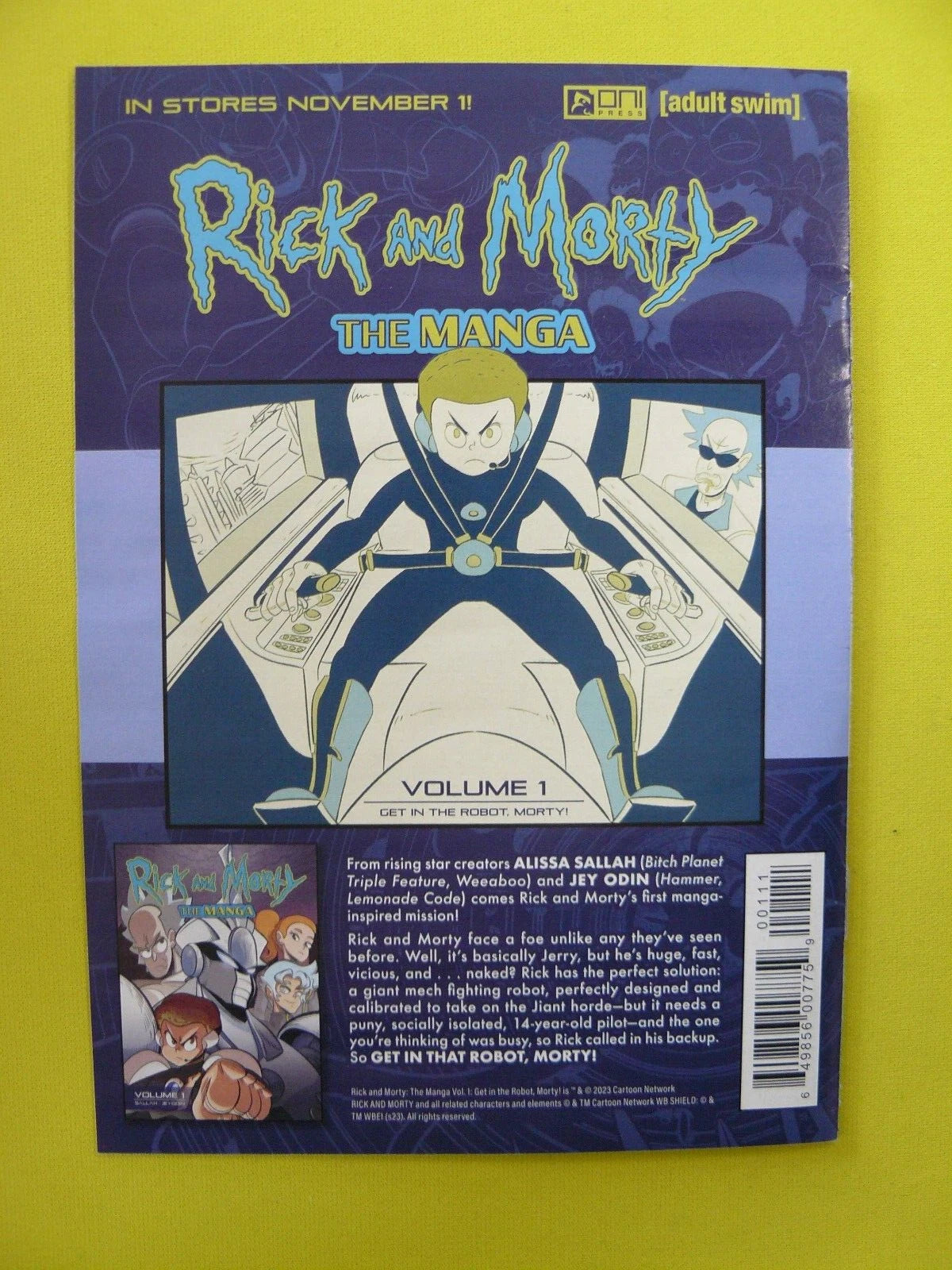 Rick & Morty The Manga Ashcan Preview