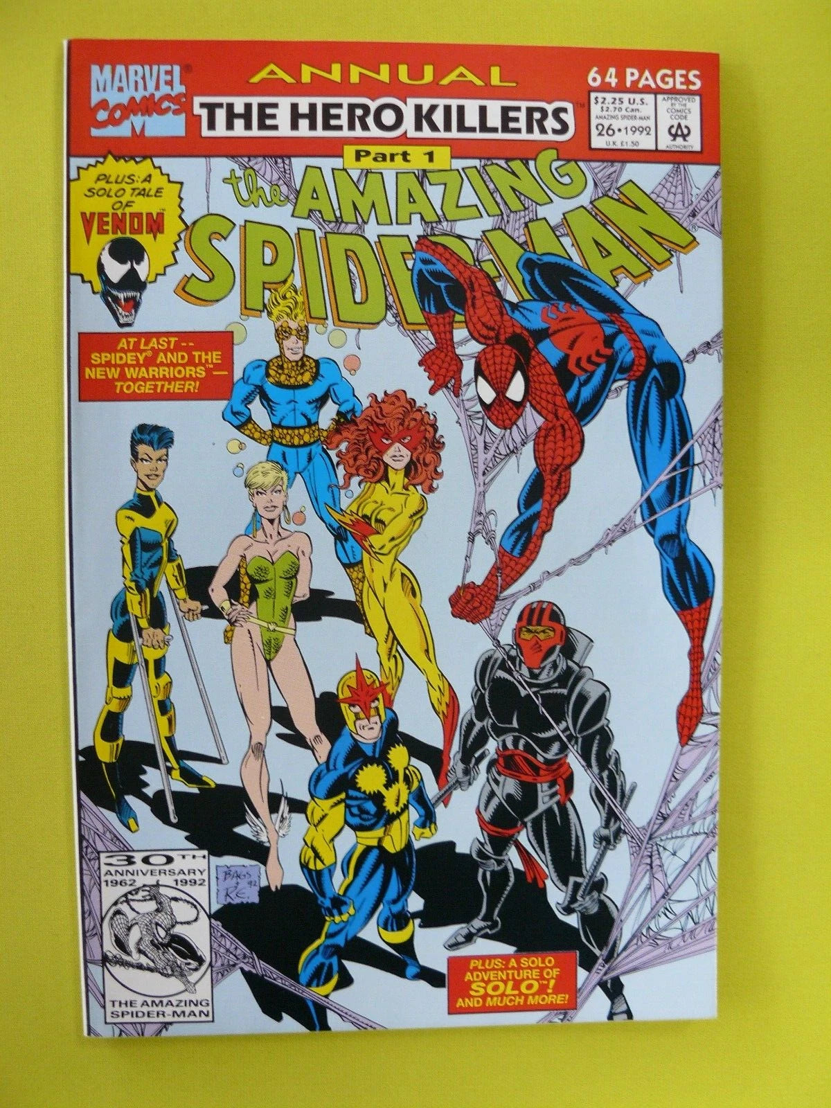 Amazing Spider-Man Annual #26 / Spectacular Spider-Man Annual #12 / Web of Spider-Man Annual #8