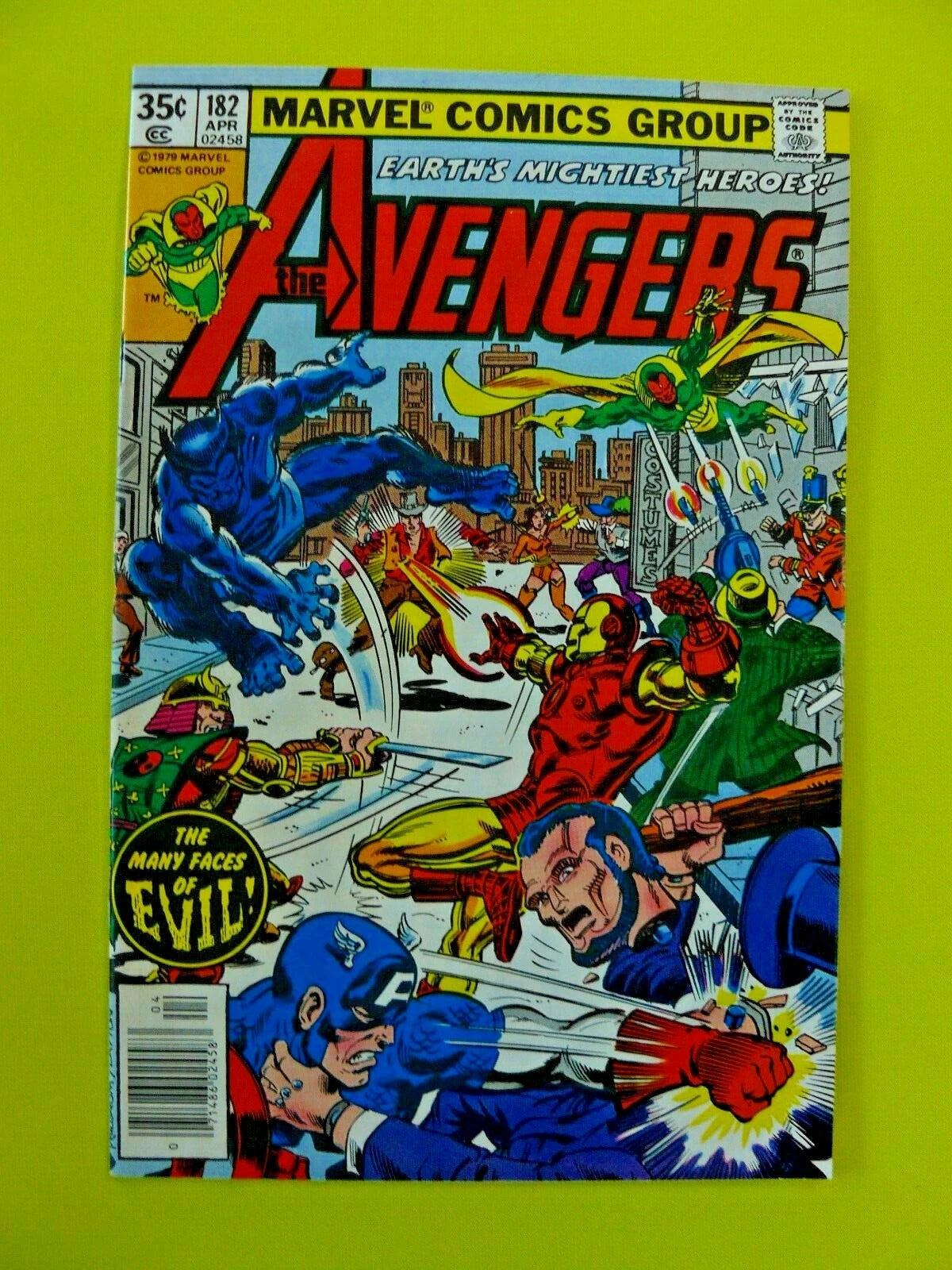 Avengers #182