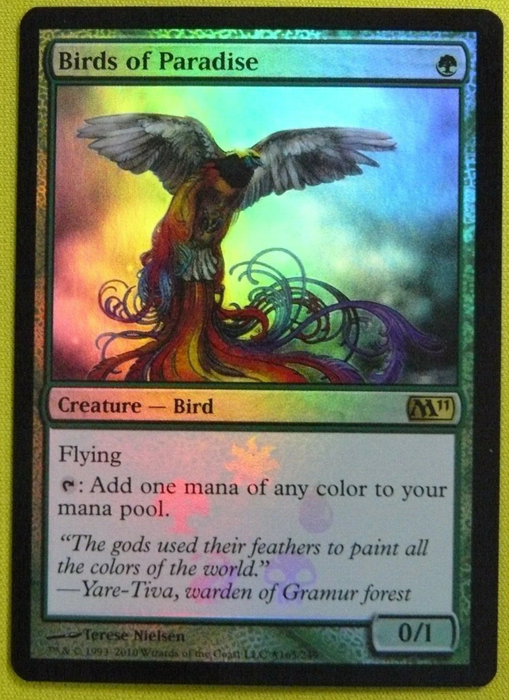 Birds of Paradise FOIL Promo — M11
