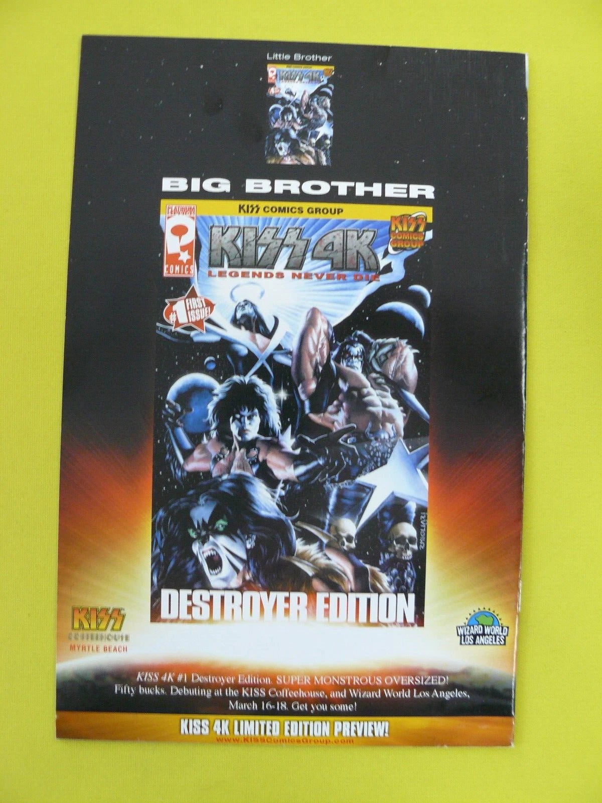 Kiss 4K Legends Never Die