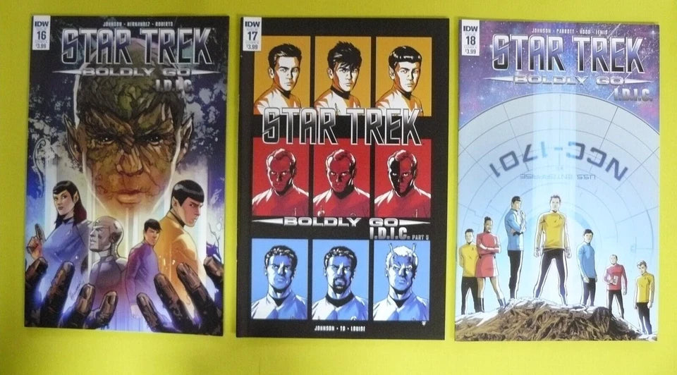 Star Trek Boldly Go #1-18
