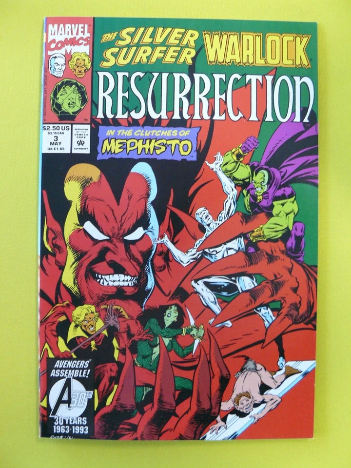 Silver Surfer Warlock Resurrection #1-4