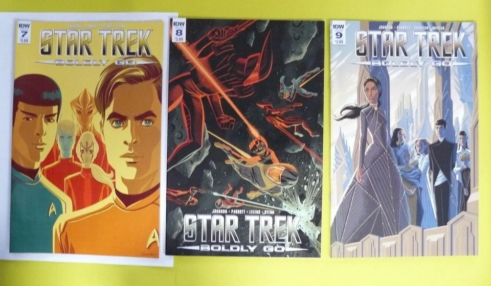 Star Trek Boldly Go #1-18