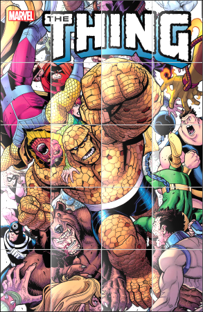 The Thing #1 Folded Promo Poster