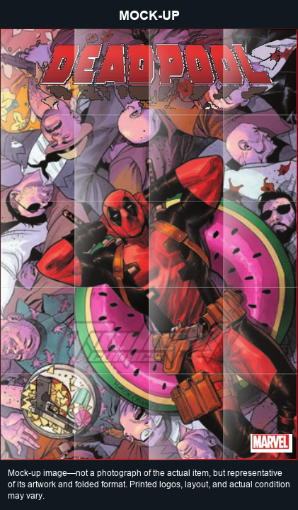 Mock-up image—not a photograph of the actual item, but representative of its artwork and folded format. Printed logos, layout, and actual condition may vary. Twilight Comics watermark is on the mock-up only, not the physical poster.