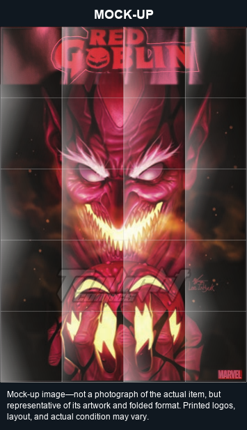 Mock-up image—not a photograph of the actual item, but representative of its artwork and folded format. Printed logos, layout, and actual condition may vary. Twilight Comics watermark is on the mock-up only, not the physical poster.