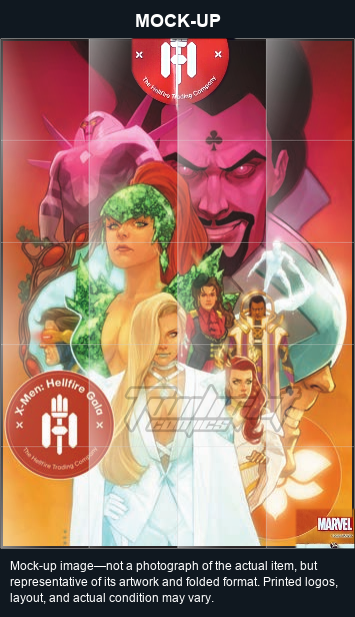 Mock-up image—not a photograph of the actual item, but representative of its artwork and folded format. Printed logos, layout, and actual condition may vary. Twilight Comics watermark is on the mock-up only, not the physical poster.