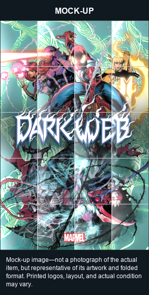 Mock-up image—not a photograph of the actual item, but representative of its artwork and folded format. Printed logos, layout, and actual condition may vary. Twilight Comics watermark is on the mock-up only, not the physical poster.