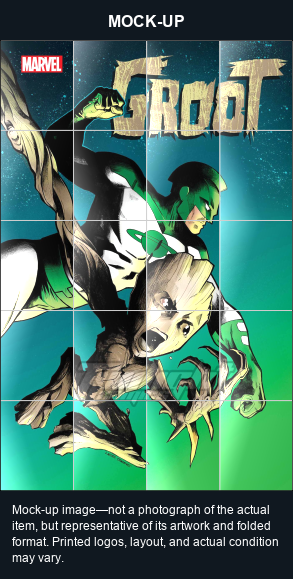 Mock-up image—not a photograph of the actual item, but representative of its artwork and folded format. Printed logos, layout, and actual condition may vary. Twilight Comics watermark is on the mock-up only, not the physical poster.