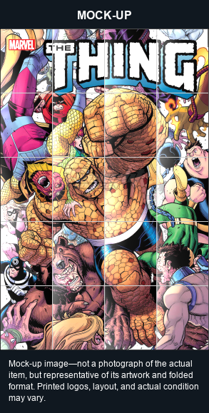 Mock-up image—not a photograph of the actual item, but representative of its artwork and folded format. Printed logos, layout, and actual condition may vary. Twilight Comics watermark is on the mock-up only, not the physical poster.