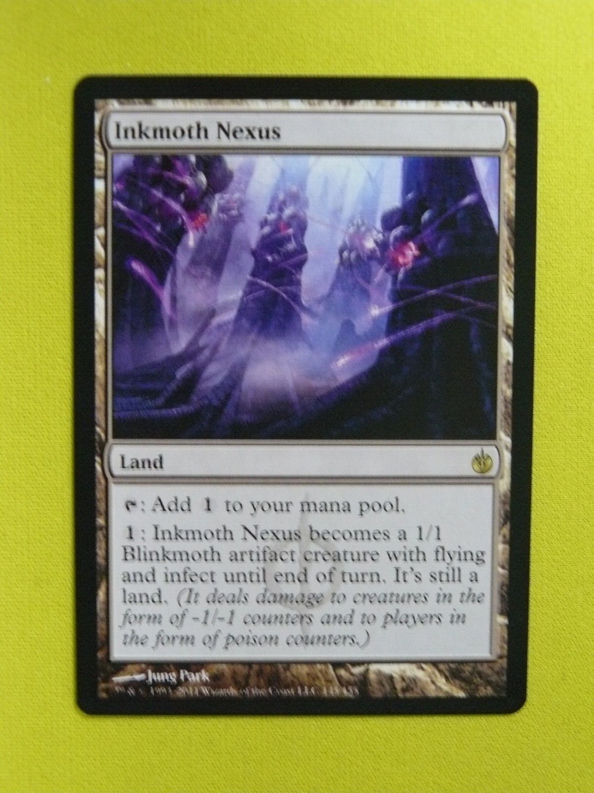 Inkmoth Nexus - Rare Land - NM - Mirrodin Besieged MTG