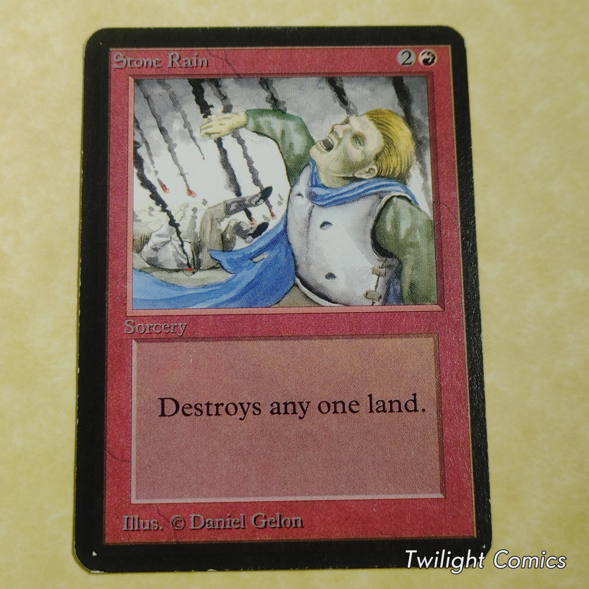 Stone Rain MP -- Limited Edition Alpha MTG