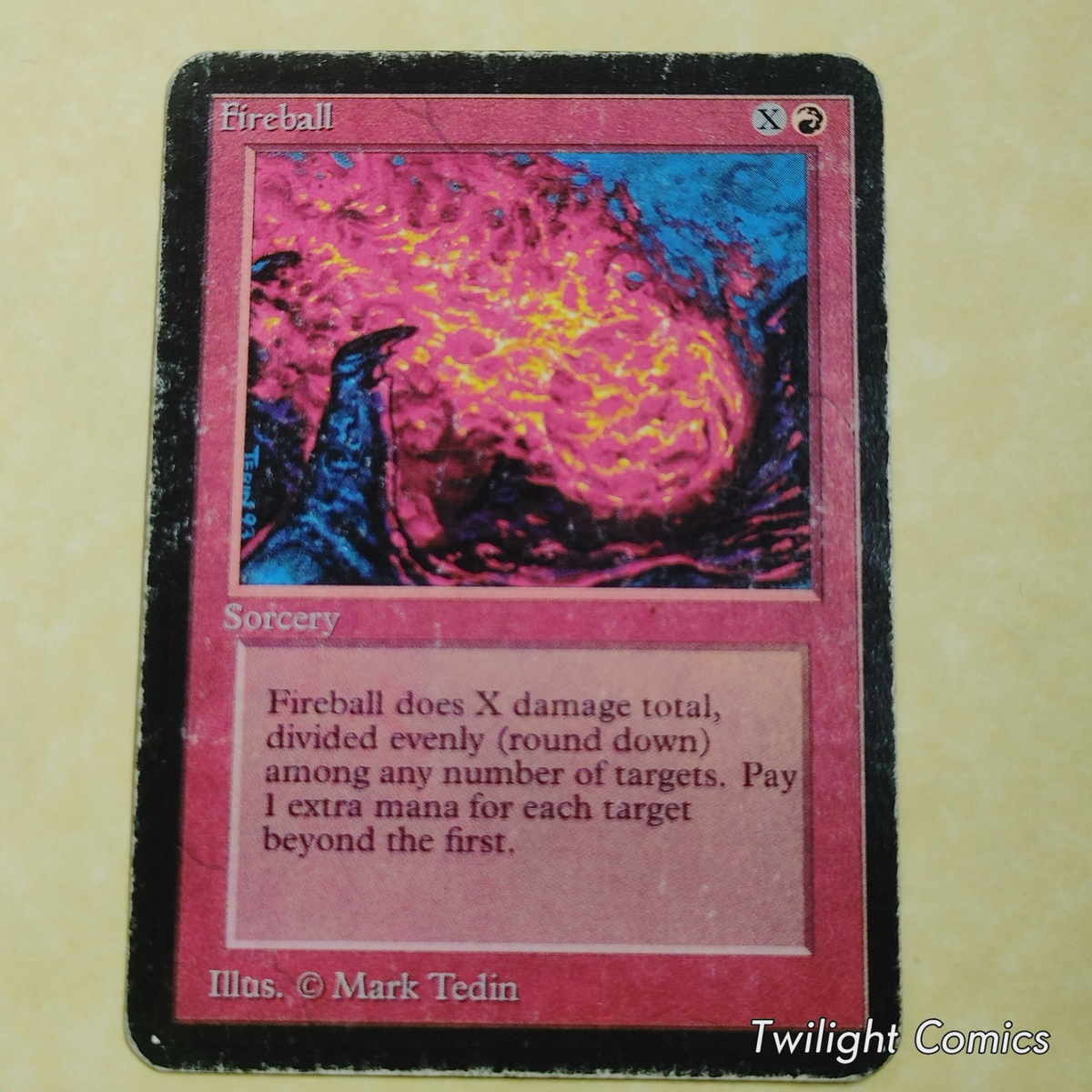 Fireball HP -- Limited Edition Alpha MTG