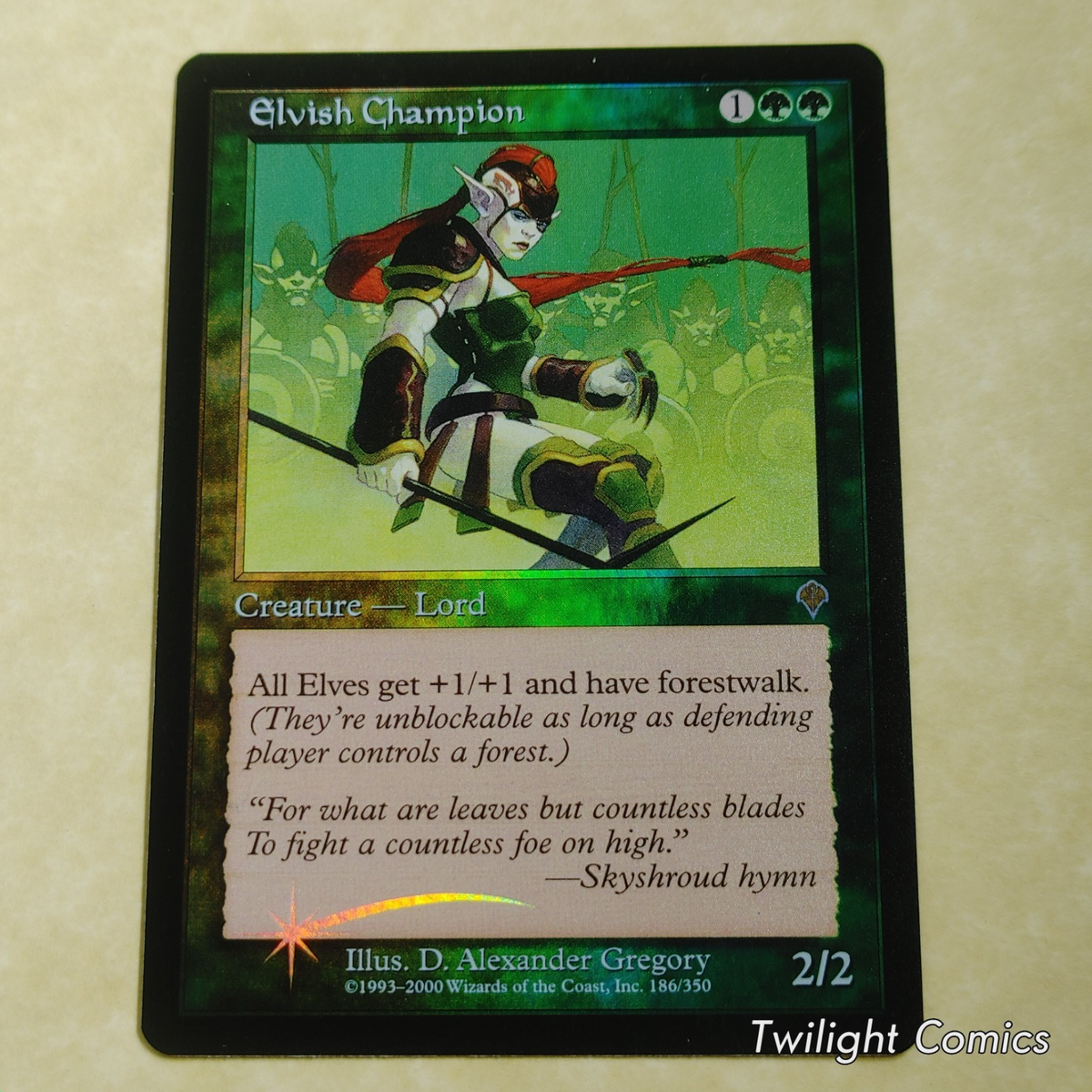 Elvish Champion FOIL NM -- Invasion MTG