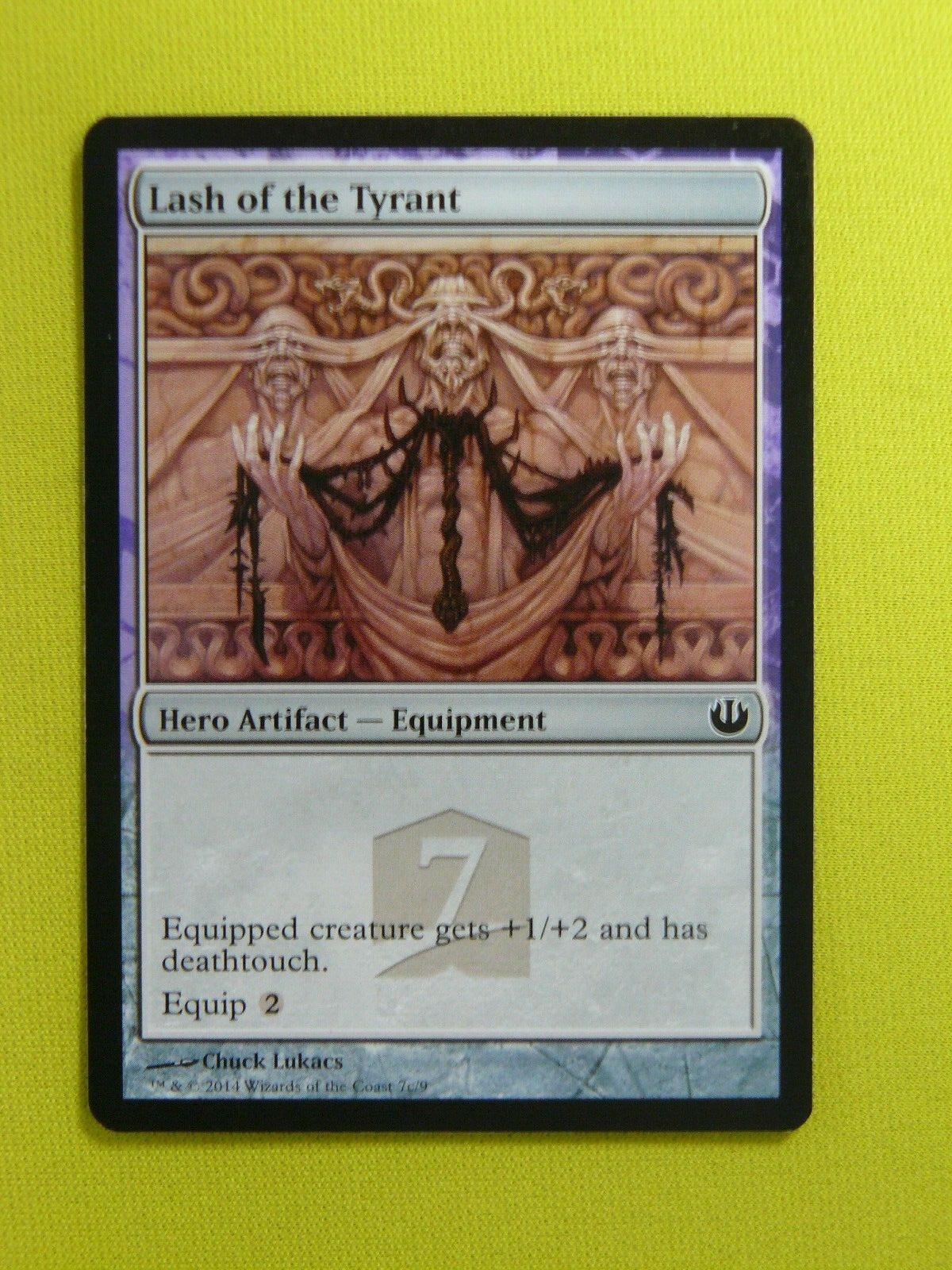 Lash of the Tyrant - Playset - Common Artifact - NM - Heroes Path Promo MTG