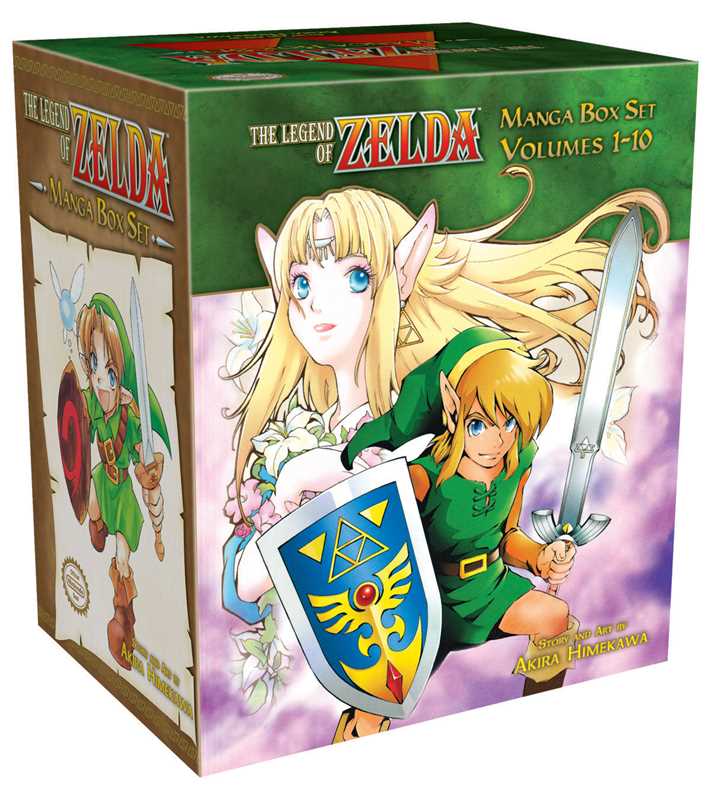 Legend of Zelda Complete Box Set by Akira  Himekawa