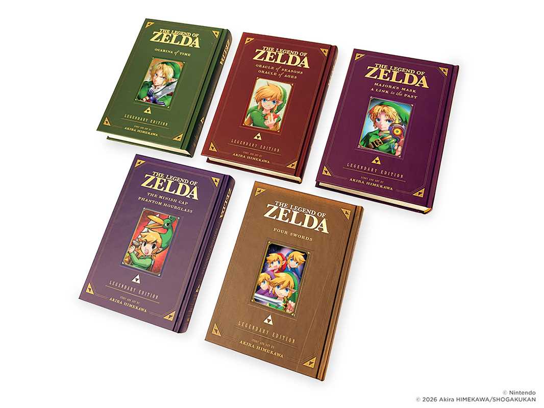 Legend of Zelda - Legendary Edition Box Set by Akira  Himekawa