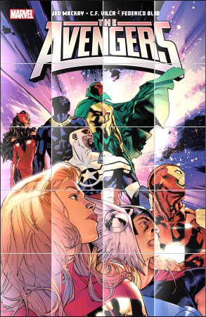 Avengers #1 Folded Promo Poster