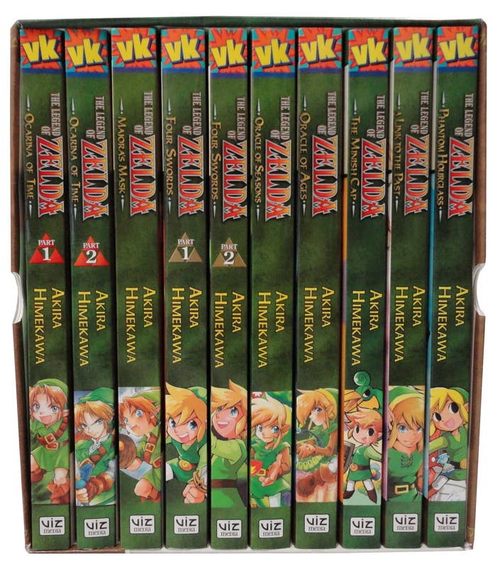 Legend of Zelda Complete Box Set by Akira  Himekawa