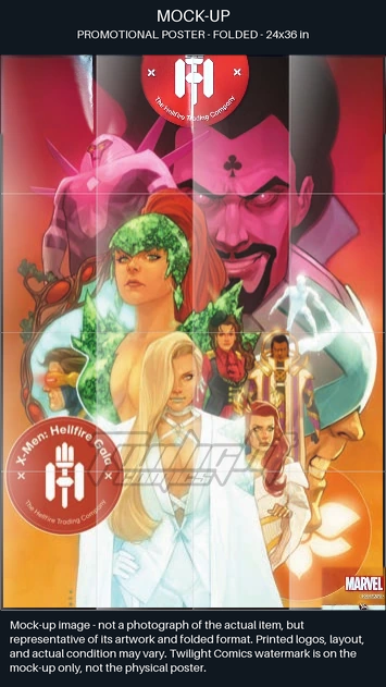 TaCOS standardized poster mock-up captions. Mock-up image—not a photograph of the actual item, but representative of its artwork and folded format. Printed logos, layout, and actual condition may vary. Twilight Comics watermark is on the mock-up only, not the physical poster. SHA256:00cf8590d0b018976f935a7d4215ebeb96b776bedb44f9ce8a7def67e683ceb9