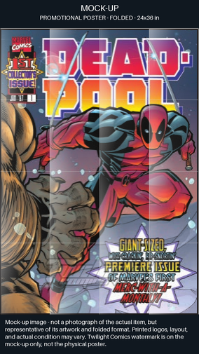 TaCOS standardized poster mock-up captions. Mock-up image—not a photograph of the actual item, but representative of its artwork and folded format. Printed logos, layout, and actual condition may vary. Twilight Comics watermark is on the mock-up only, not the physical poster. SHA256:1e76ac9f92a111c34dee93afa24e9c825c26aaa51091ef4e9998bab80b3a37d1