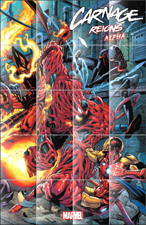 Carnage Reigns Alpha #1 Folded Promo Poster