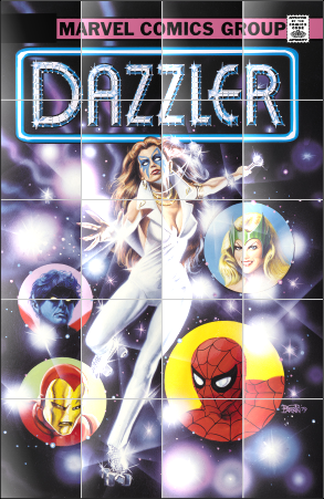 Dazzler #1 Folded Promo Poster