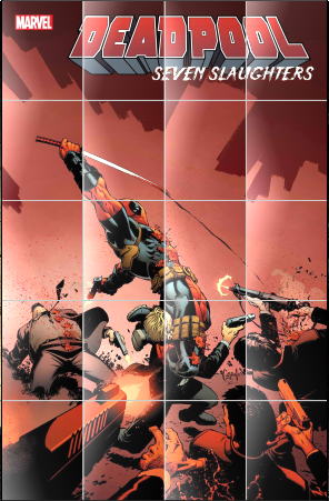 Deadpool Seven Slaughters #1 Folded Promo Poster