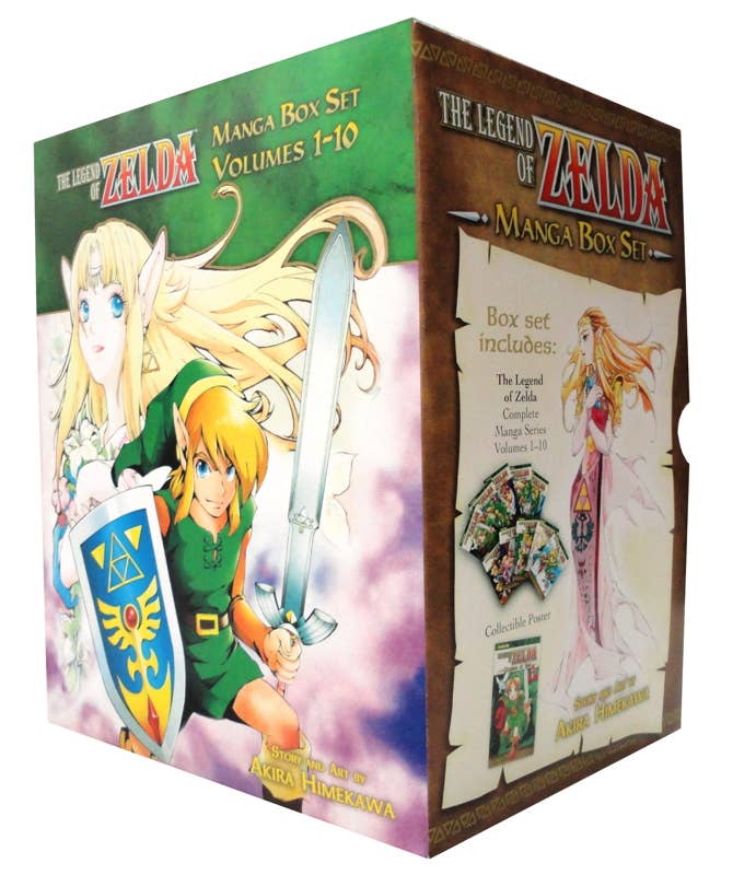 Legend of Zelda Complete Box Set by Akira  Himekawa