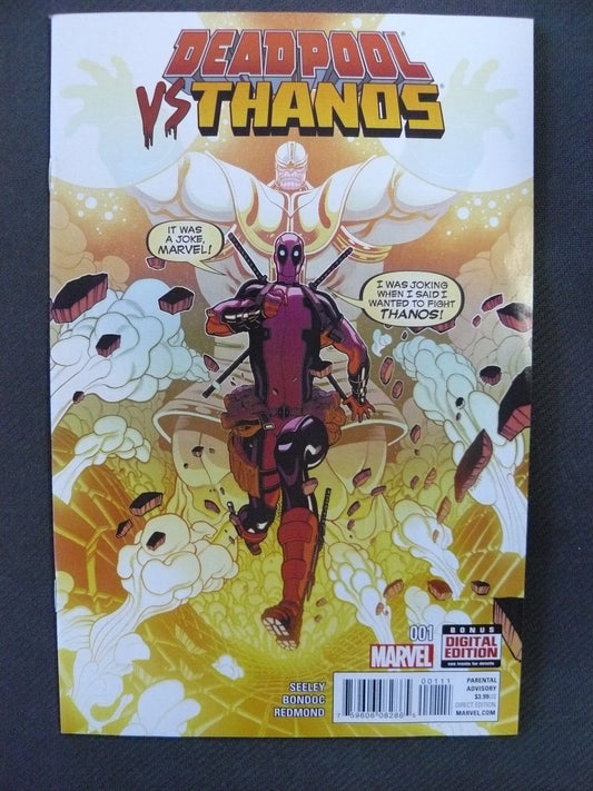 Deadpool vs Thanos #1-4