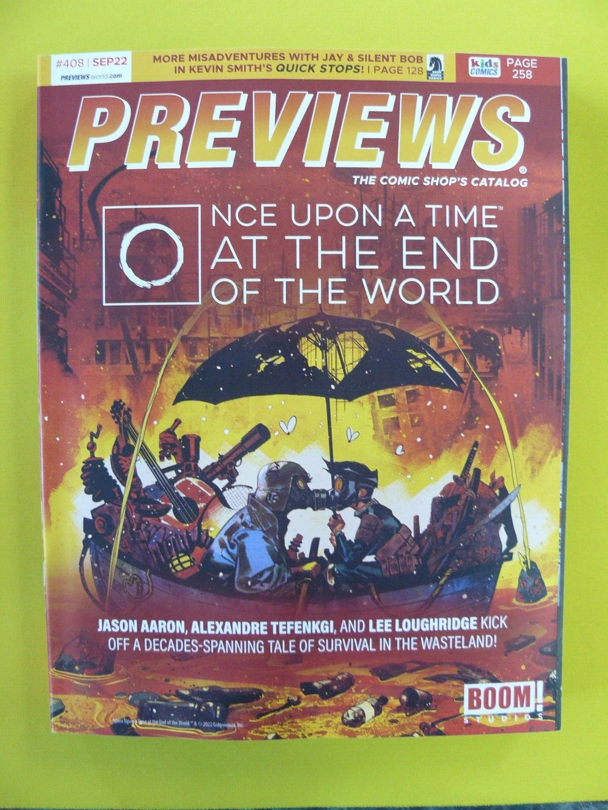 Previews #408 - Includes an 8-Page Bad Idea story "First Supper" - NM- - Diamond
