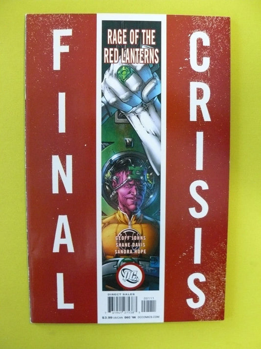 Final Crisis Rage of the Red Lanterns #1