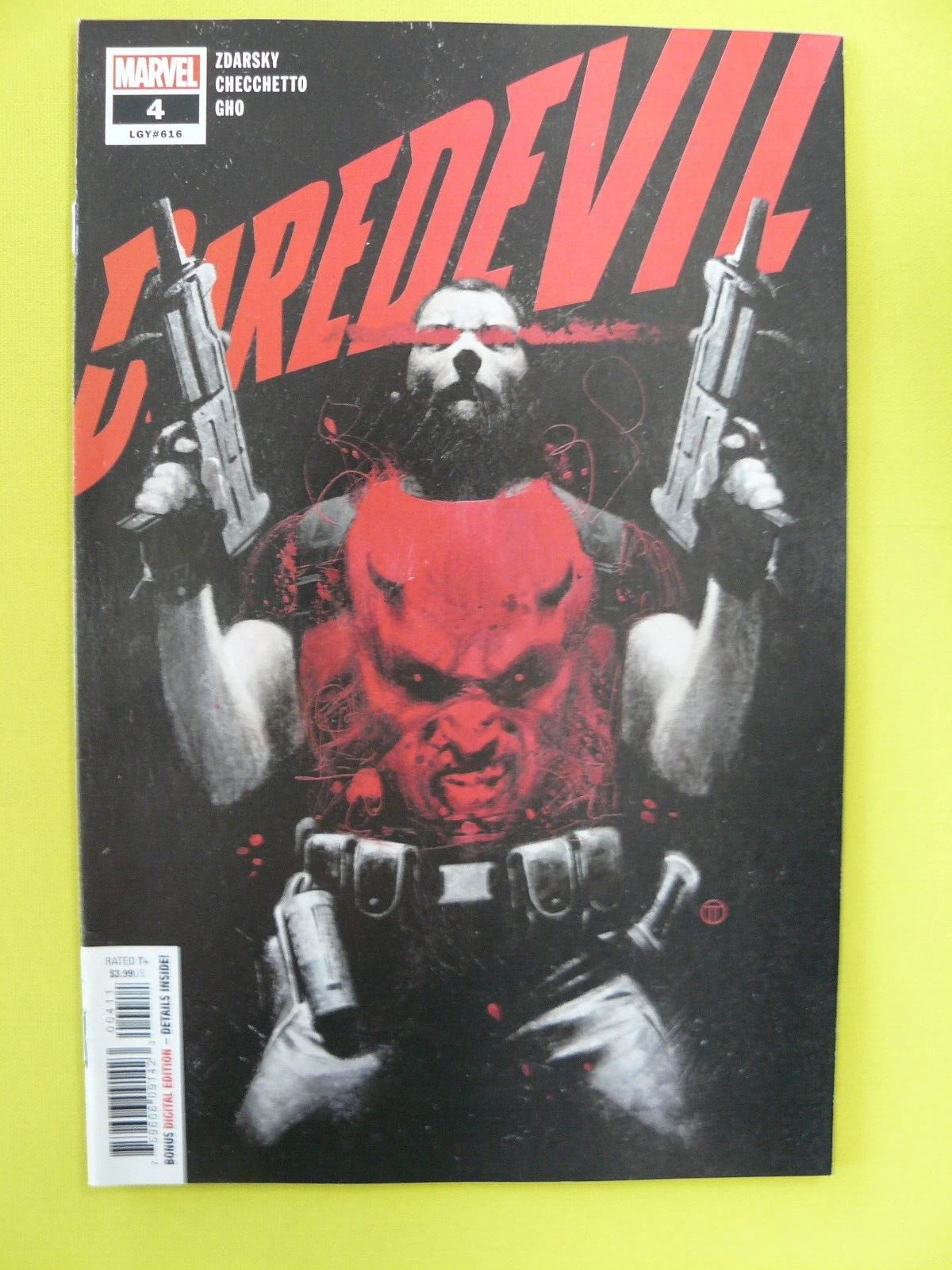 Daredevil #4 - Tedesco Punisher Cover - Daredevil is Arrested - VF/NM - Marvel