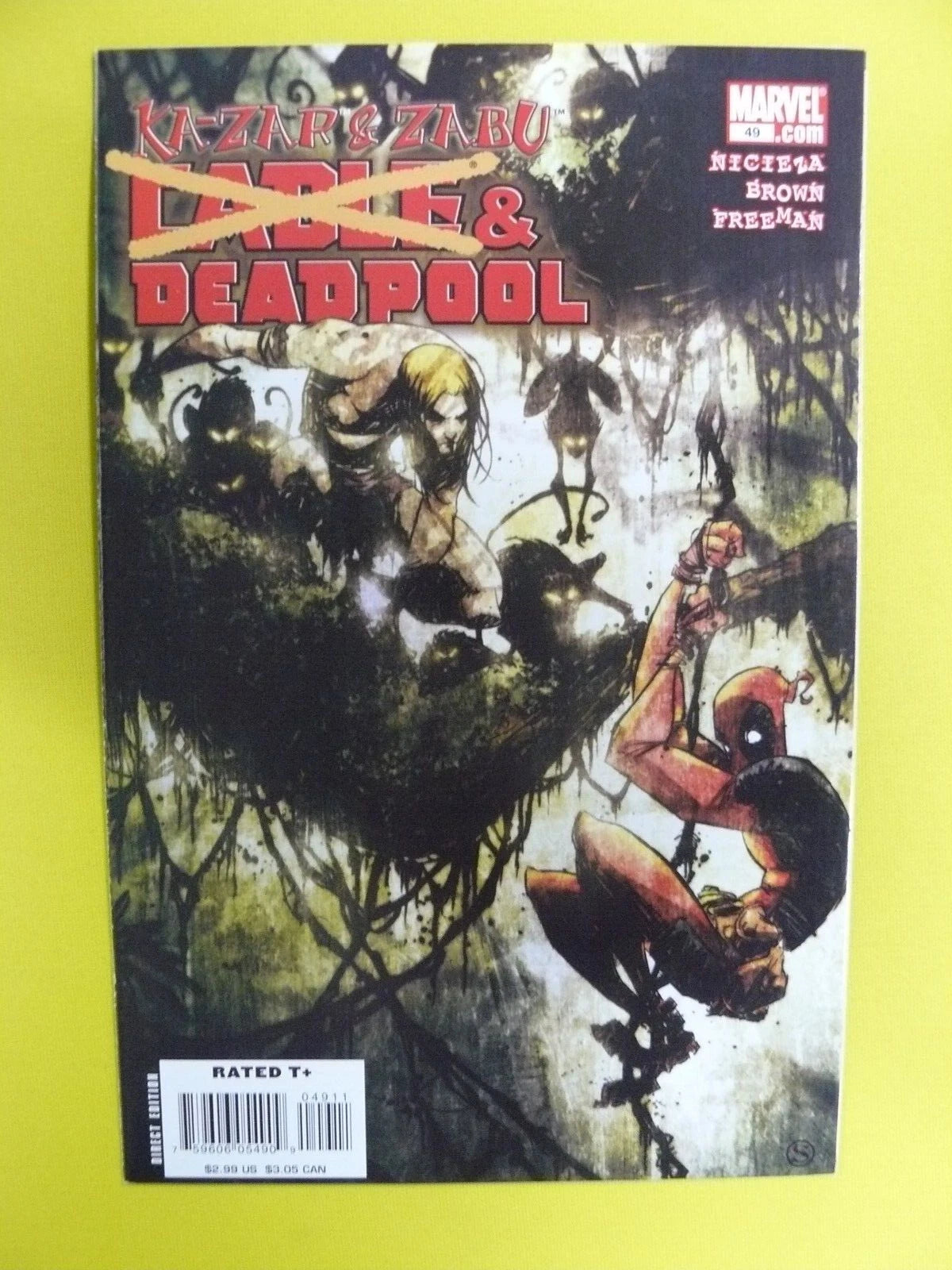 Cable & Deadpool #49 - Skottie Young Cover - 2nd Last Issue - NM- -Marvel