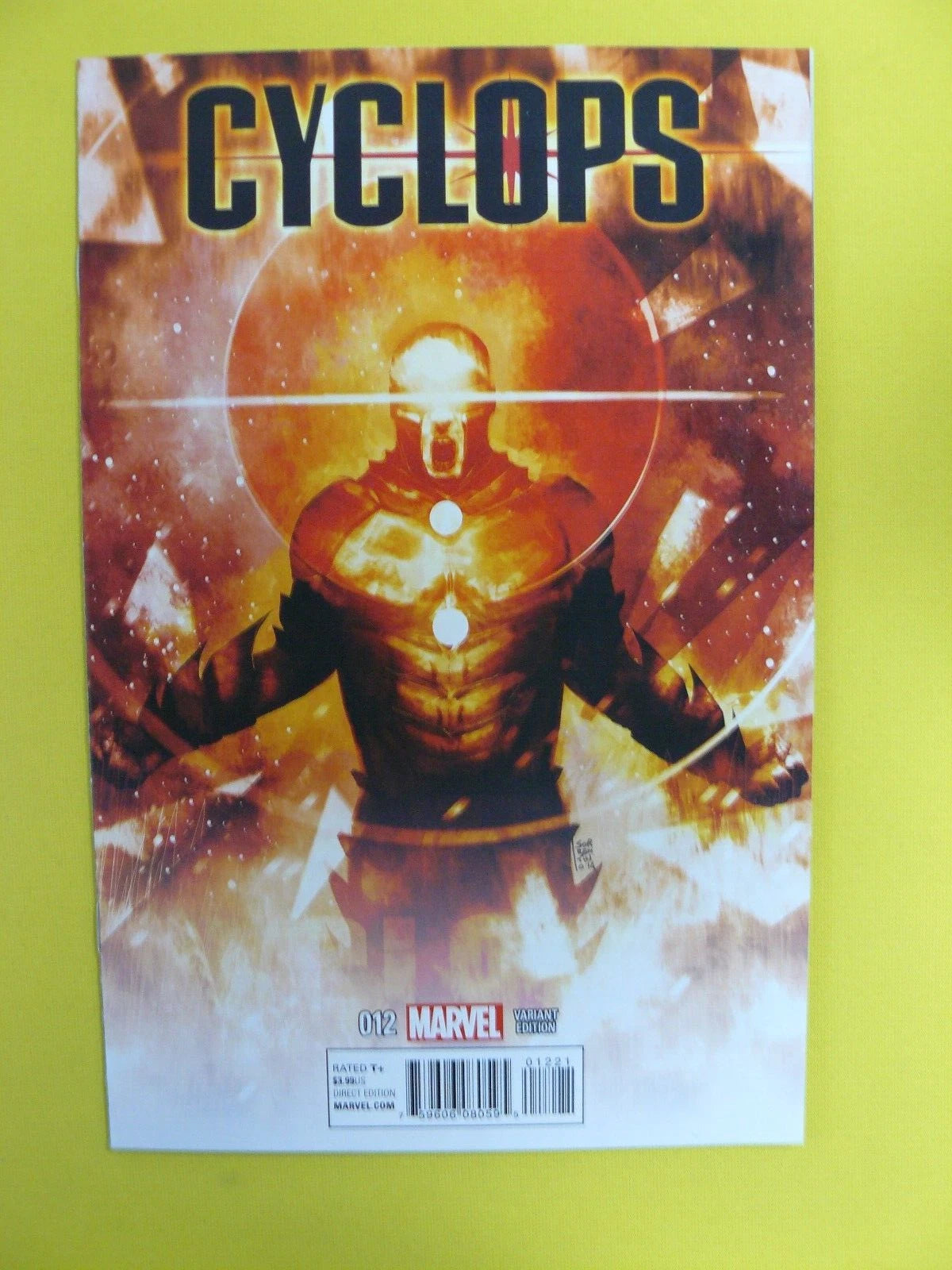 Cyclops #12 - 1:20 Sorrientino Variant - Final Issue - NM- - Marvel