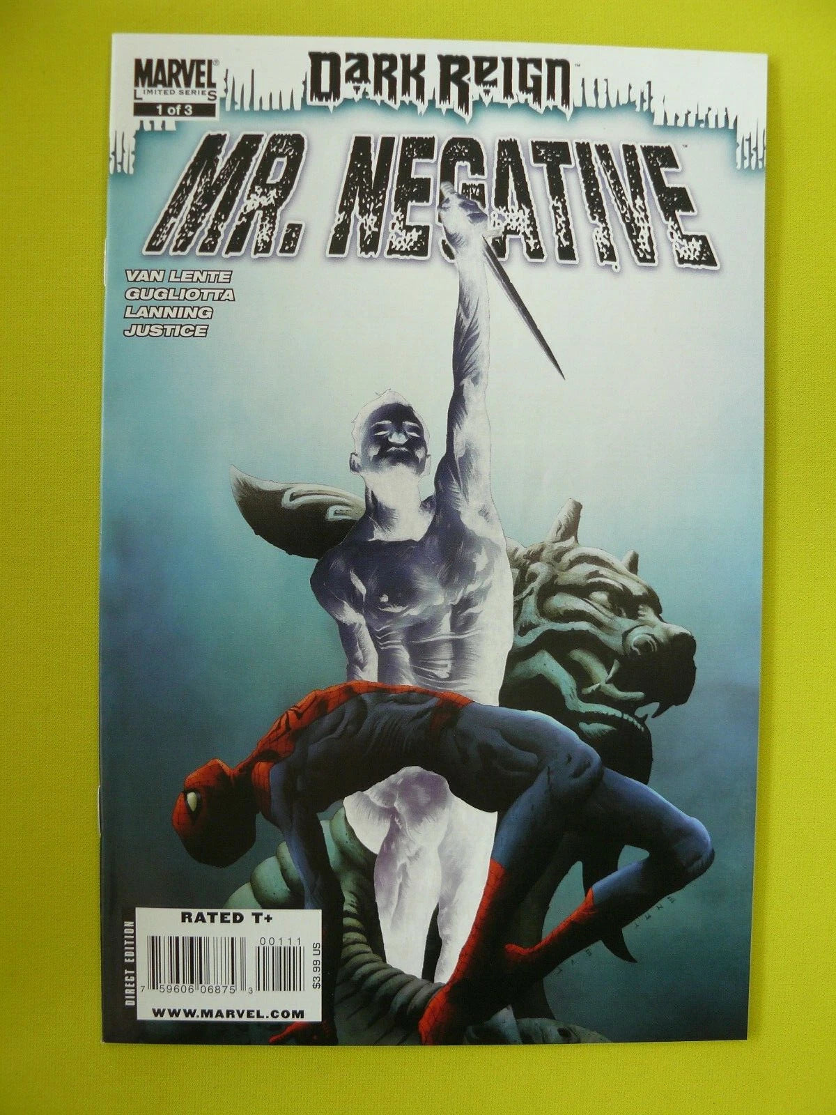 Dark Reign Mister Negative #1-3