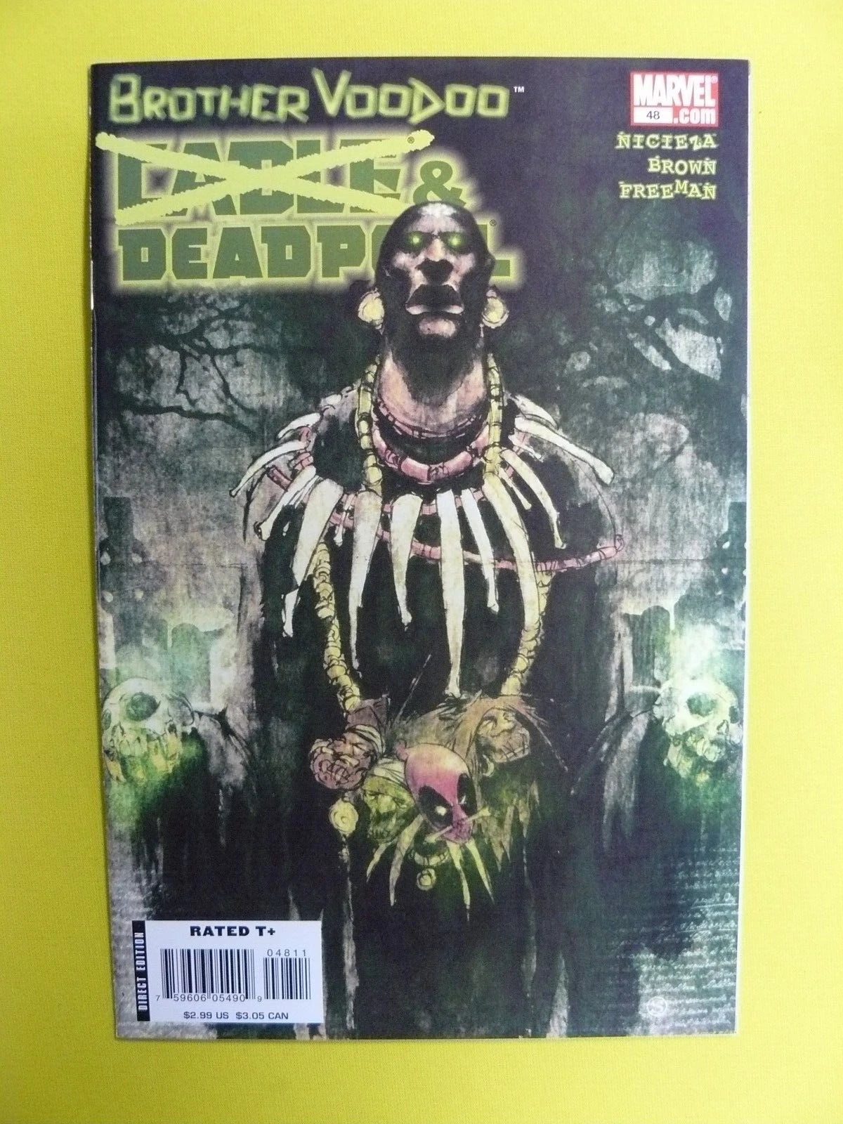 Cable & Deadpool #48 - Skottie Young Cover - Brother Voodoo - NM- -Marvel