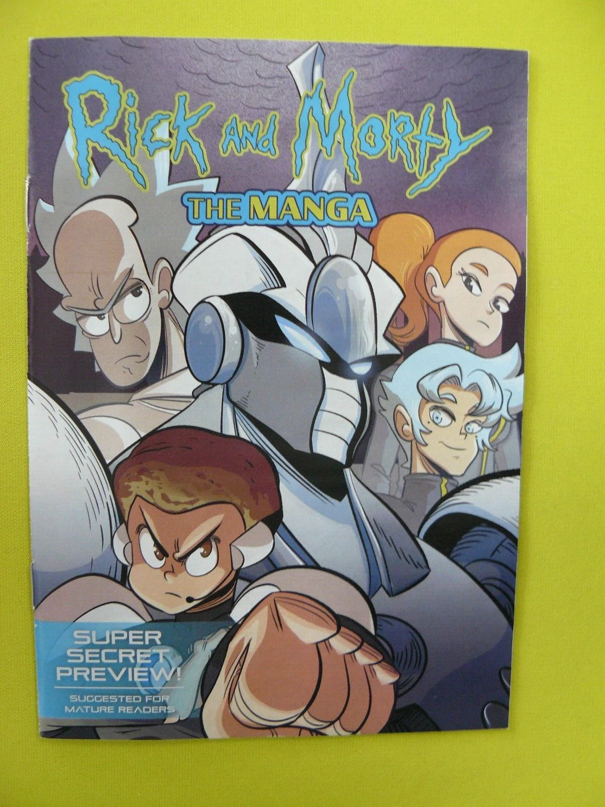 Rick & Morty The Manga Ashcan Preview