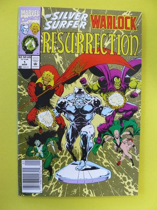 Silver Surfer Warlock Resurrection #1-4