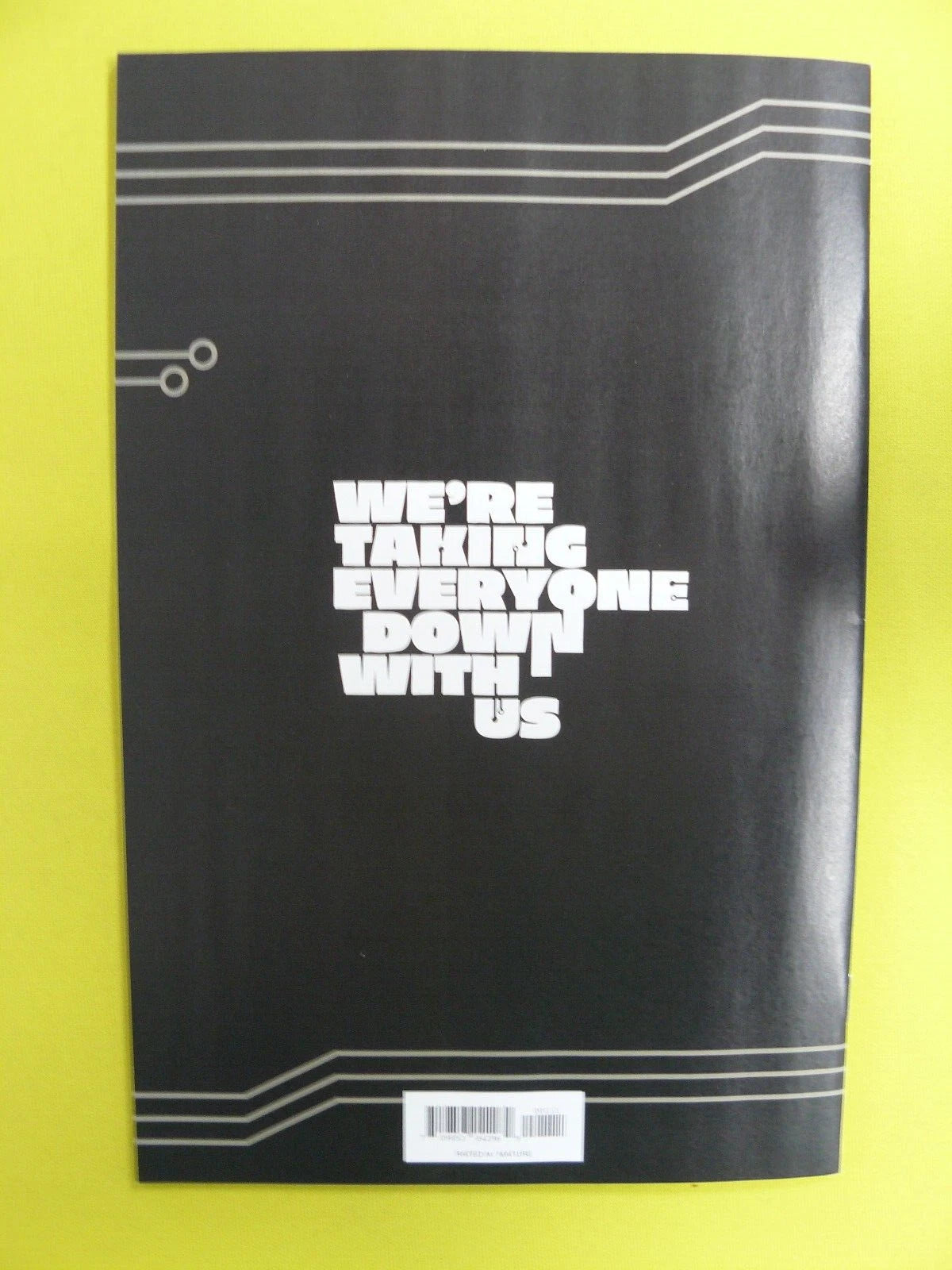 We're Taking Everyone Down With Us Preview Copy